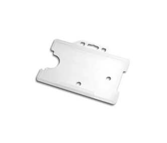Plastic card holder - horizontal