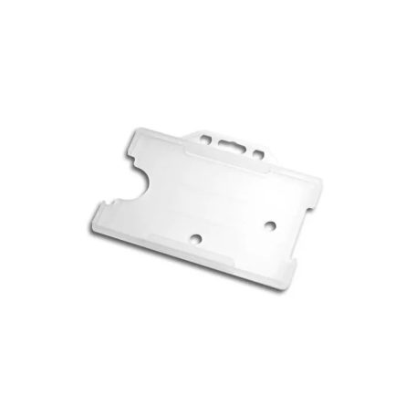 Plastic card holder - horizontal