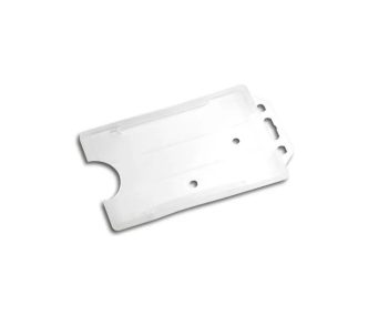 Plastic card holder - vertical