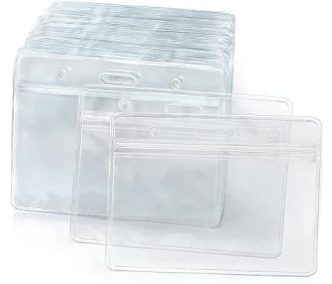 Vinyl card holder 101x62 mm - horizontal