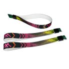 Fabric wristbands 15x340 mm full-colour custom printed on 1 side - with PST (plastic self-closing tube) - EXPRESS