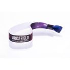 Fabric wristbands 15x340 mm full-colour custom printed on 1 side - with PST (plastic self-closing tube) - EXPRESS