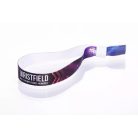 Fabric wristbands 15x340 mm full-colour custom printed on 1 side - with PST (plastic self-closing tube) - EXPRESS