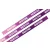 Fabric wristbands 15x340 mm - BACKSTAGE pattern - with plastic self-closing tube