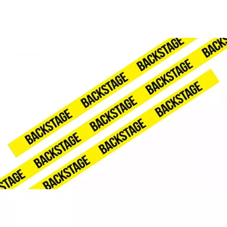 Fabric wristbands 15x340 mm - BACKSTAGE pattern - with plastic self-closing tube