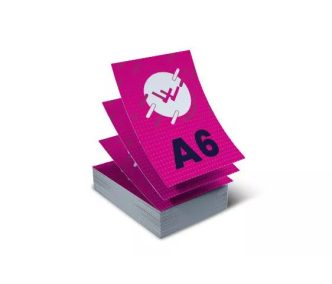 A6 Flyer (4+4) 115gsm glossy