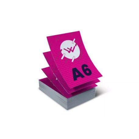 A6 Flyer (4+4) 115gsm glossy