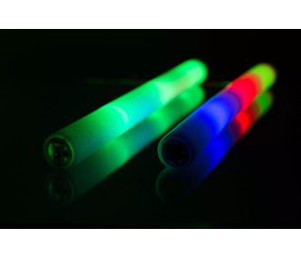 Giant glowing sticks - with LED and switch - plain