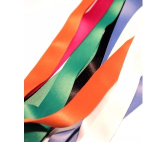 Satin Plain Lanyards 20x900 mm - with metal thumb hook