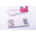 Plastic card 85x54 mm - full-colour printed on both sides