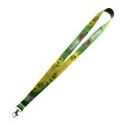 R-PET Lanyard 20x900 mm - Made of recycled PET bottle - full colour printing on both sides