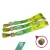 R-PET Wristband (15x340 mm, full-colour custom printed on one side, eco-friendly) - with bamboo/plastic self-closing tube