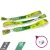 R-PET Wristband (15x340 mm, full-colour custom printed on one side, eco-friendly, variable data) - with adjustable plastic bead