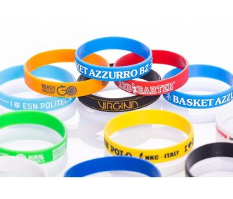 Silicone wristbands - debossed