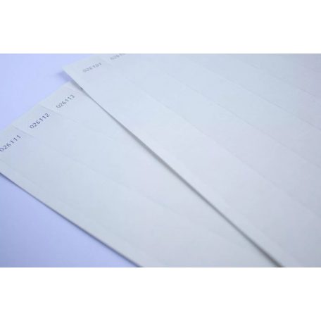 Special Tyvek 1" wristbands for Laser Printers