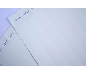 Special Tyvek 1" wristbands for Laser Printers