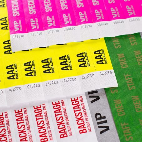 Tyvek 1 wristbands Patterns - AAA