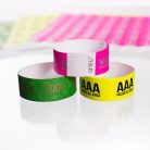 Tyvek 1 wristbands Patterns - BACKSTAGE