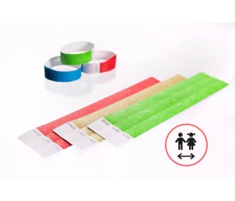 Tyvek 3/4 wristbands KID Size 19x200 mm - plain