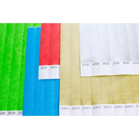 Tyvek 3/4 wristbands KID Size 19x200 mm - plain