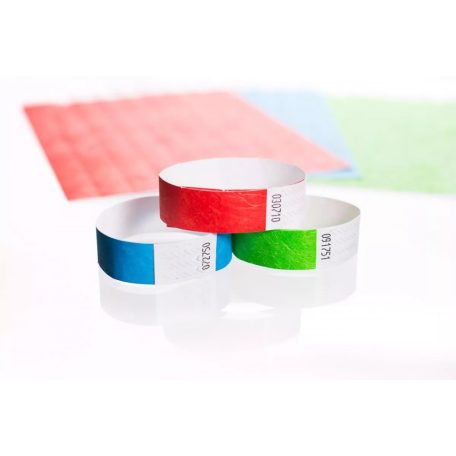 Tyvek 3/4 wristbands KID Size 19x200 mm - plain