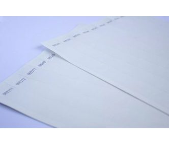 Special Tyvek 3/4" wristbands for Laser Printers