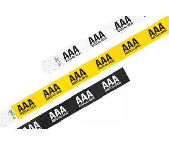 Tyvek 3/4 wristbands Patterns - AAA