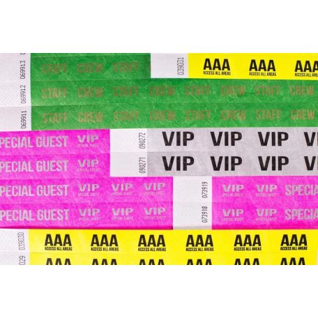 Tyvek 3/4 wristbands Patterns - AAA
