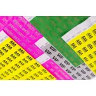 Tyvek 3/4 wristbands Patterns - Carnival