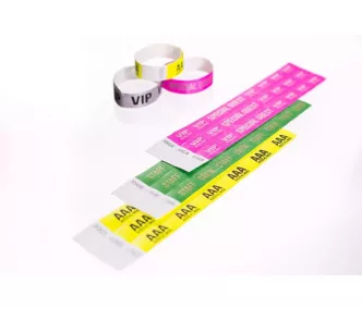 Tyvek 3/4 wristbands Patterns - No Alcohol U18