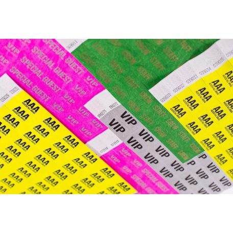 Tyvek 3/4 wristbands Patterns - STAFF CREW