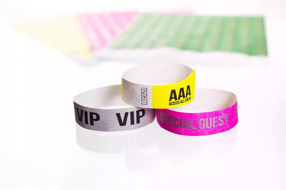 50/100Pcs VIP Cloth Event Wristband VIP Fabric Wristbands Solid Color Cloth  Wristband Event Club Lightweight Concert Wrist Strap
