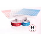 Tyvek 3/4 wristbands KID Size 19x200 mm - 1 colour printing - EXPRESS