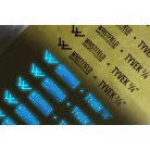 Tyvek 3/4" wristbands with 1 colour + UV (only visible under blacklight) printing