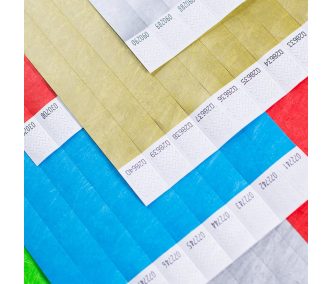 Tyvek 3/4 wristbands - plain (TOP Quality)