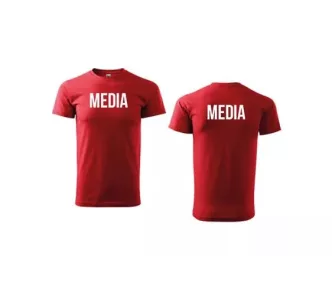 T-Shirt unisex round neck - MEDIA
