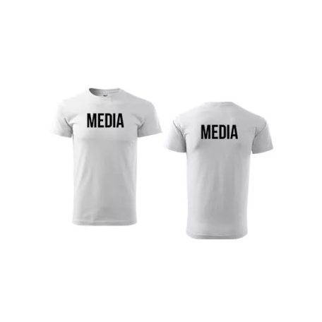 T-Shirt unisex round neck - MEDIA