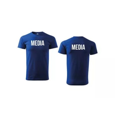 T-Shirt unisex round neck - MEDIA