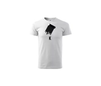 T-Shirt Unisex round neck - custom printed - 1 colour