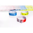 Vinyl Straight wristbands - 1 colour printed