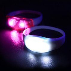 LED FLASHING WRISTBANDS AND GLOWING PRODUCTS